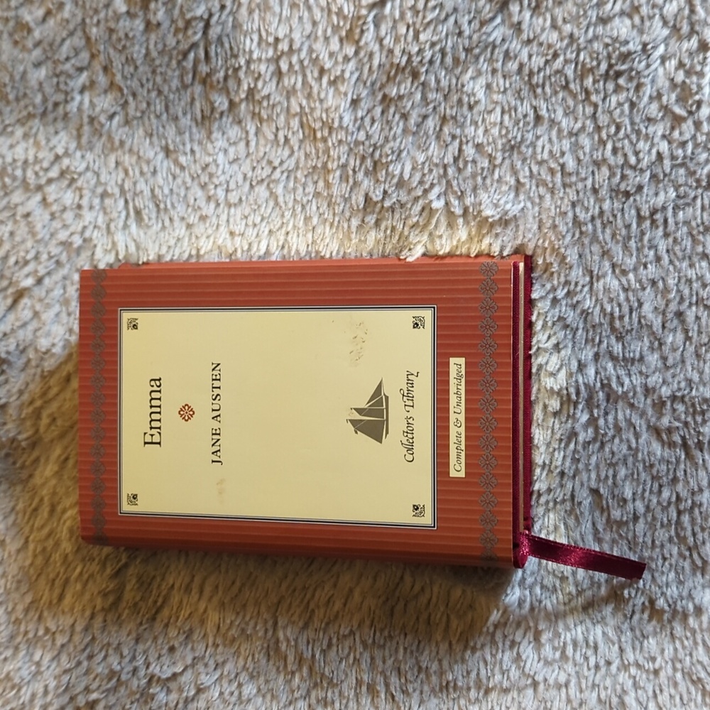 Edition of 'Emma' by Jane Austen - Red and Cream
